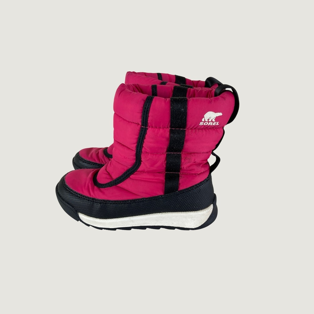 Sorel Whitney II Puffy Mid Kids Girls Sz 11 Waterproof Insulated Snow Boots